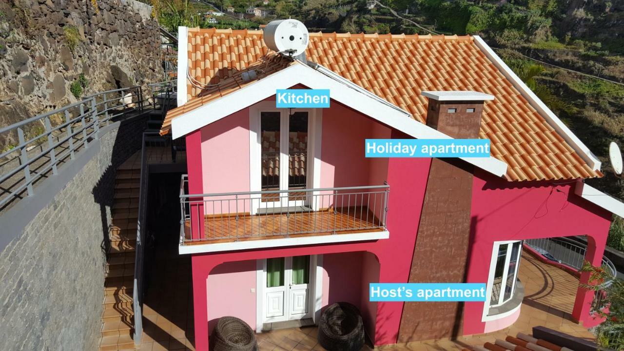 Pink House Apartment Ponta do Sol  Ngoại thất bức ảnh