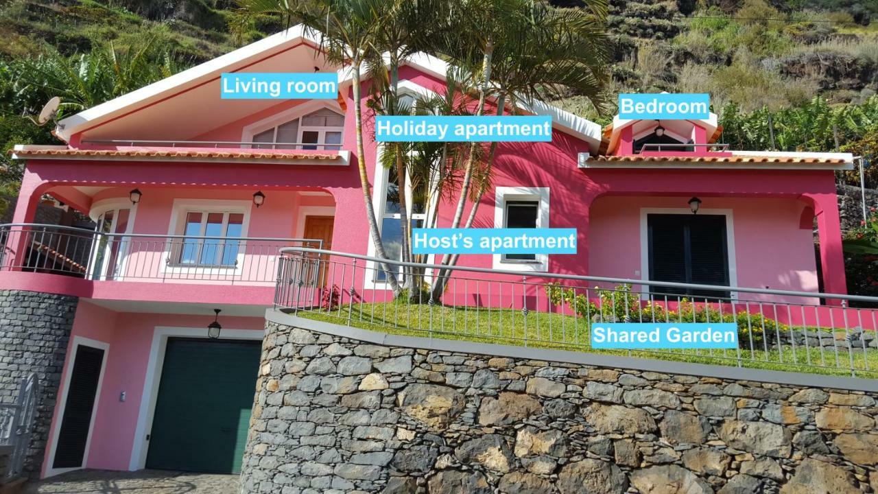 Pink House Apartment Ponta do Sol  Ngoại thất bức ảnh